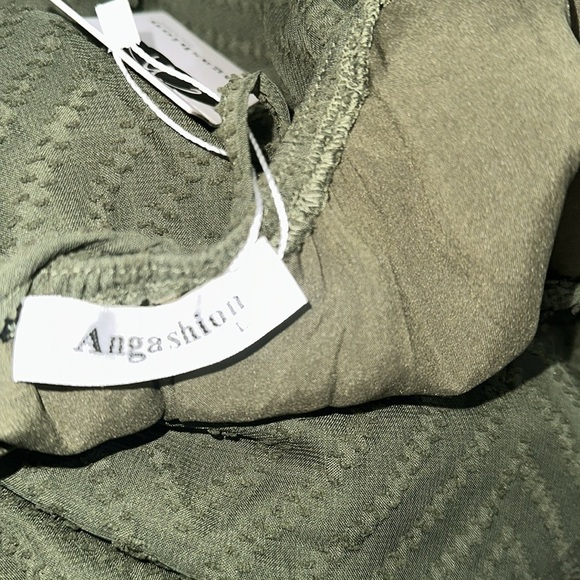 Boho Green Women's Dress size large new with tags - Picture 5 of 7